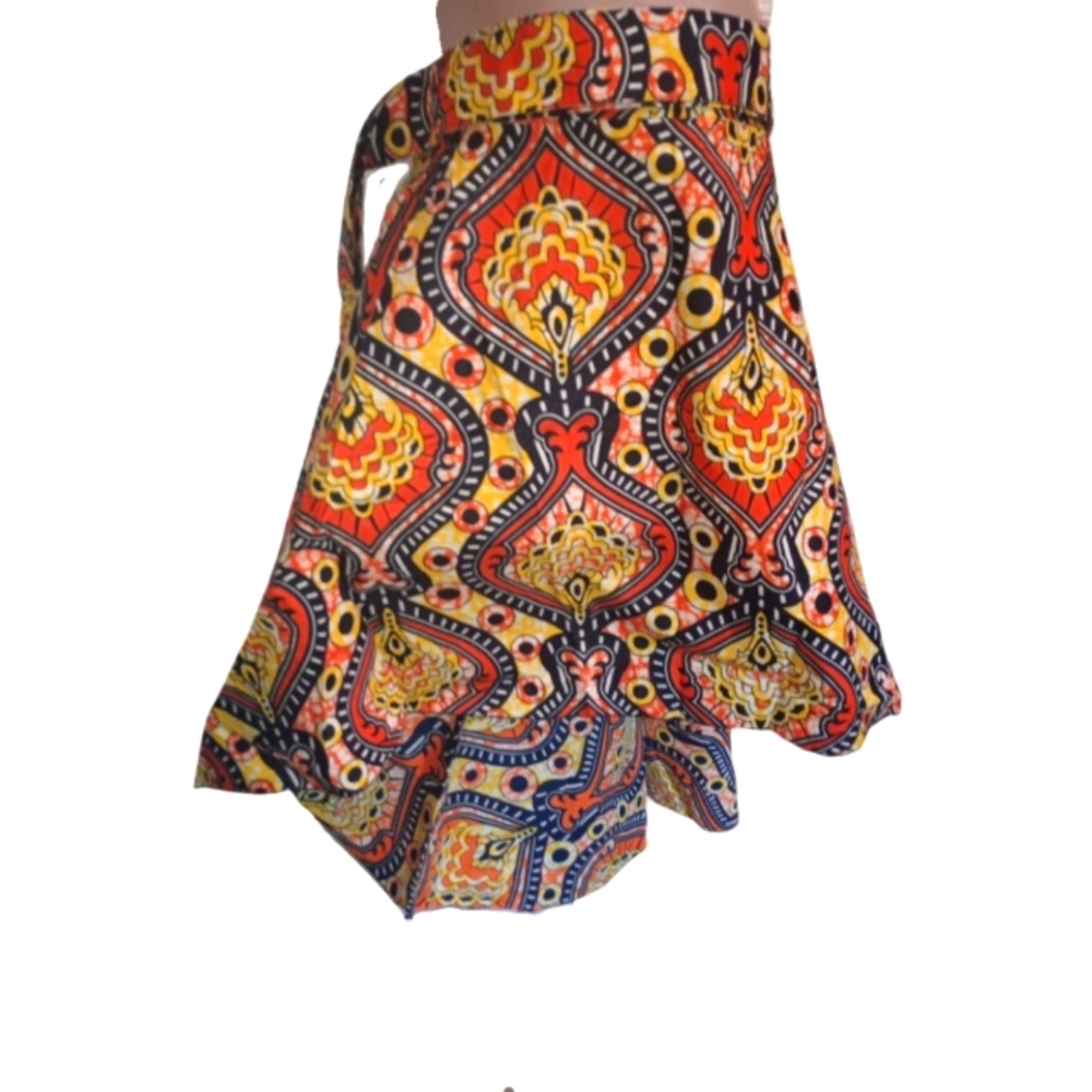 African print skirt - Picture 4 of 7